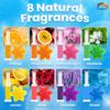 JAVCO -96 Flowers- Flower Toilet Gel Stamp | Toilet Scent Fresheners | Toilet Fresheners Gel Toilet (Mix Scent) view 2