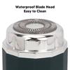 Men's Electric Trimmer Waterproof Rechargeable Portable Beard Trimmer Home for Men (Dark Green) view 2
