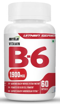 Nutrija Vitamin B6 (60 Capsules)