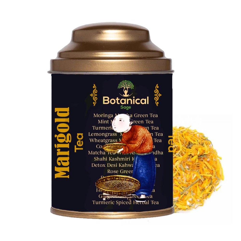 Botanical Sage- Marigold Tea 50g | Sun Dried Marigold | Selected | Luxury Tea