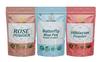 A D Food & Herbs Combo of Butterfly Pea Flower/Rose/Hibiscus Flower Powder Aromatic Edible for Homemade Lattes, Tea Blends, Bath Salts, Face packs & Body packs (100 GMS x Pack of 3) view 1