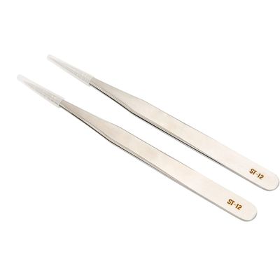 Hearing Aid Tweezers, Portable Rustproof Tweezers for Hearing Aid Fitting