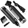 CAREING New 2in 1 Rechargeable Smooth Nose Ear Hair Removal Cum Sideburn Moustache Grooming Kits For Unisex Adults (Pack Of 1) view 1