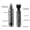 CAREING New 2in 1 Rechargeable Smooth Nose Ear Hair Removal Cum Sideburn Moustache Grooming Kits For Unisex Adults (Pack Of 1) view 2