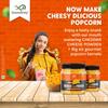 GreenFinity Cheddar Cheese Powder 250g (Pack of 4) - Ideal for Making Popcorn, Pizza, Pasta, French Fries, and More with Delicious Cheddar Flavor in Every Bite view 2