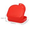 Huaishu Denture Box Denture Case Dental False Teeth Cleaning Box Denture Bath Container Retainer Denture Holder view 2
