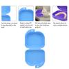 Huaishu Denture Box Denture Case Dental False Teeth Cleaning Box Denture Bath Container Retainer Denture Holder view 4
