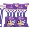 Bombae Hair Removal Body Razor with Aloe Strip (Pack of 6) view 1