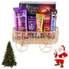 SFU E Com Chocolate Gift with Antique Basket| Premium Christmas Chocolate Gift Hamper | Christmas Gift Pack with Santa & Tree Combo Hamper | 569 view 1