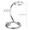 T.O.G. Deluxe Shaving Holder Stand for Men's Straight Razor Brush Organizer Silver view 4