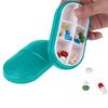 Gion Multipurpose Portable 6 Part Pill Box Medicine Tablet Holder Organizer Dispenser Case Pill Cases & Splitters (1pcs) view 3