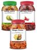 100% Natural Ginger, Kathal & Red Chilli Pickle(600 g) Primium Quality Achar view 1