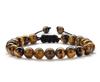 Aanya Gems Grade A++ Tiger Eye Crystal Adjustable Bead Bracelet 8mm, Gemstone Bracelet, Gift for Men & Women with Lab Certificate view 1