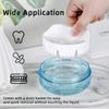 Leak Proof Denture Cup Kit Portable Retainer Case Perfect for Travel, Denture Case Container Cleaning Care for Dentures Aligner Mouth Guard with Denture Brush, Strainer, Removal Tool and Mirror, view 3