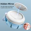 Leak Proof Denture Cup Kit Portable Retainer Case Perfect for Travel, Denture Case Container Cleaning Care for Dentures Aligner Mouth Guard with Denture Brush, Strainer, Removal Tool and Mirror, view 4