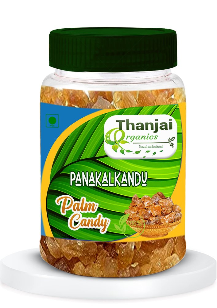 Thanjai Organics Natural Palm Candy | Natural and Traditional Panakalkandu250g | No Chemicals, No Preservatives and No Artificial Colors (250 Gram)