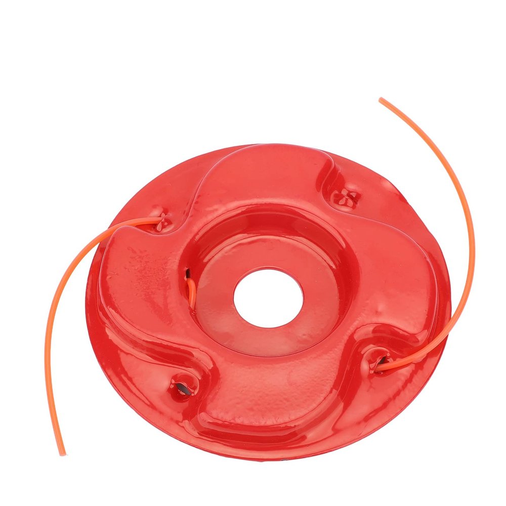 Trimmer Head Replacement, Red Iron Simple Installation Trimmer Head for Agriculture (Style 1)