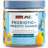 SwisseMe Probiotics Prebiotic Gummies - Probiotic Supplement With 1.5 Billion CFU, Zero Added Sugar Fridge Free Probiotic - 30 Gummies (One Gummy Per Serving, Orange Flavour) view 1