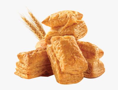 OKHLI MUSAL BRAND Khari Puff, Tea Time Snacks, Namkeen Snacks,Family Pack,Cookies Biscuit - 400gm(pack of 2x 200gm)|Fan Khari, Crunchy Tea Time Snack Biscuits, Fan biscuit, Cookies