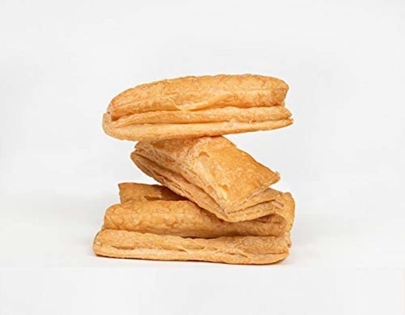OKHLI MUSAL BRAND Khari Puff, Tea Time Snacks, Namkeen Snacks,Family Pack,Cookies Biscuit - 150gm|Fan Khari, Crunchy Tea Time Snack Biscuits, Fan biscuit, Cookies
