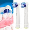 Electric Tooth Brush Head, Toothbrush Replacement Deep Cleaning Powerful 2pcs Mild Round for Travel (Accurate Cleaning Type) view 2