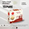SAHU GAJAK BHANDAR Til Patti 700g | 2 x 350g Packs | Tilkatri | Tilkut | Gud Gazak | Jaggery Sweets | Kurkuri Tilki Gajjak | Snacks | No Preservatives | Made with Cow Ghee view 3
