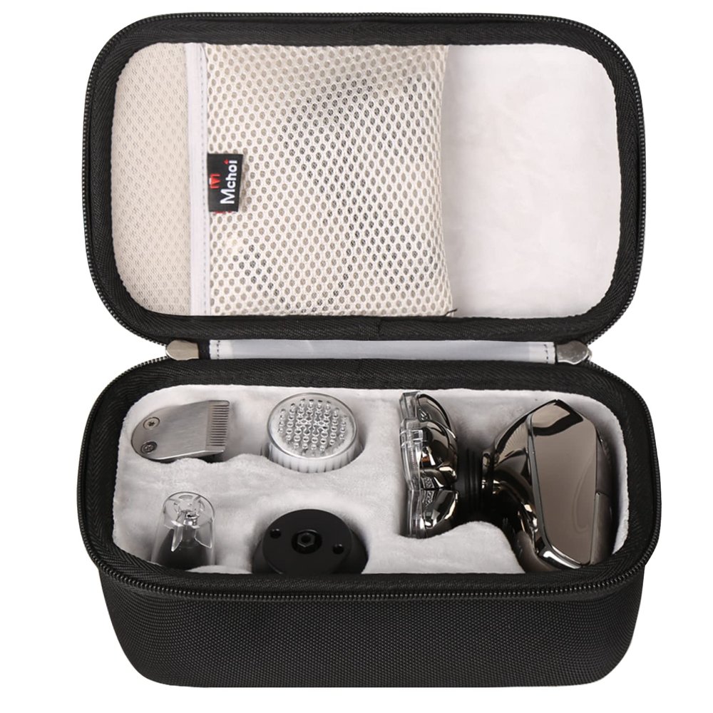 Mchoi Hard Carrying Case Fits for AidallsWellup Mens 5-in-1 Electric Head Shaver, Waterproof Storage Bag, Case Only