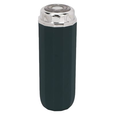 Beard Trimmer, Grooming Stainless Steel Men Electric Trimmer for Travel (Dark Green)