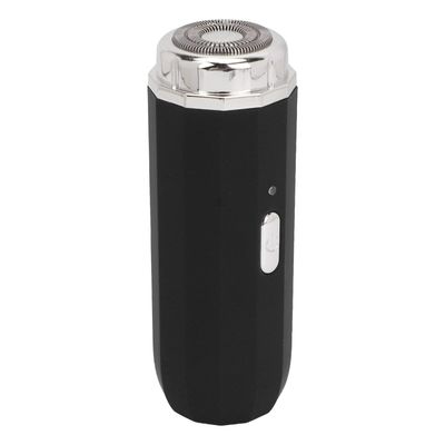 Beard Trimmer, Grooming Stainless Steel Men Electric Trimmer for Travel (Black)