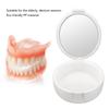 Denture Case, Denture Container Durable PP Safe Odorless Easy To Clean for Denture (White) view 2