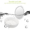 Denture Case, Denture Container Durable PP Safe Odorless Easy To Clean for Denture (White) view 3