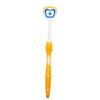 Tongue Brush, Breath Freshening Flexible Control Ergonomic Design Tongue Scraper for Mouth orange view 4