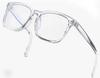 SAINTIMO ANTI GLARE Gaming & computer, mobile lover's blue ray Filter Transparent Square Eyeglasses for Eye Protection Men Women, Computer/Tablet/Laptop/Mobile/TV, Anti-blue & Anti eyestrain view 1