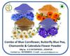 A D Food & Herbs Combo of Butterfly Pea/Blue Corn/Chamomile/Calendula Flower Powder Aromatic Edible for Homemade Lattes,Tea Blends,Bath Salts,Face packs & Body packs (50 GMS x Pack of 4) view 2
