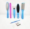 AIR BEAUTY Pedicure Tools for Feet - 8 in 1 Pedicure Kit | Foot Scrubber for Dead Skin, Callus Remover, Foot Scraper, Foot File, Pitchfork, Filer for Nail Repair - 1 Set view 1