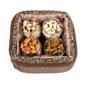 AESTHETIC HUB GIFT PACKED ALMOND100G, CASHEW100G, PISTA100G & RAISINS100G Gift Boxes with Dry Fruits - 4 Part, Mix Dry Fruit combo Pack TRY032 (4 x 100 g) view 1