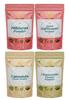 A D Food & Herbs Combo of Safflower/Hibiscus/Chamomile/Calendula Flower Powder Aromatic Edible for Homemade Lattes,Tea Blends,Bath Salts,Face packs & Body packs (250 GMS x Pack of 4) view 1