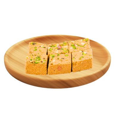 SAHU GAJAK BHANDAR Rajasthani Gajak Barfi 500g | Sesame Sweets | Gajak Burfi | Gachak Mithai | Gazak | Jaggery Snacks | No Preservatives or Colors | Made with Cow Ghee