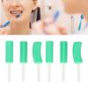 Aligner Tray Seater, Orthodontic Chewies Portable Silicone Safe Professional for Home Travel (Green Mint Flavor) view 2