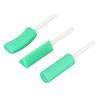 Aligner Tray Seater, Orthodontic Chewies Portable Silicone Safe Professional for Home Travel (Green Mint Flavor) view 4