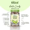 VIStevia Sugar Free Amla Candy, Diabetic and Keto Friendly - Sweetened Naturally with Stevia - A Great Source Of VitaminC and Antioxidants - Tastes Delicious - Pack of 1 (500 GM) view 4