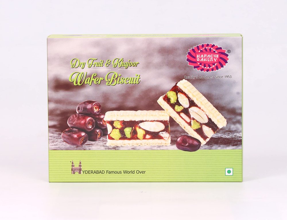 Karachi's Dry fruit & khajoor wafer biscuit 200g