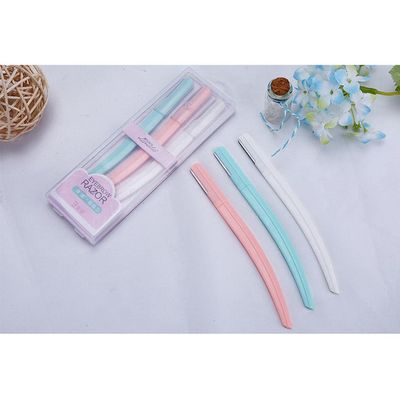 T.O.G. 3PCS Women Eyebrow Shaper Razor Shaver Blade Knife Brow Shaping Beauty Tool