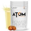 AS-IT-IS ATOM Whey Protein Isolate 1kg | 30g protein, 6.1g BCAA & 13g EAA | Ultra Pure-Fast Acting Protein | Cookie Hazel Fusion Flavor view 1
