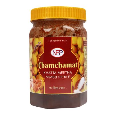 Chamchamat (KHATTA MEETHA NIMBU PICKLE 450gm)