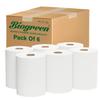 Biogreen || HRT Paper Towel || Fast drying || Highly absorbent || 150 Meters per roll - pack of 6 Universal size Compatible with all dispensers | Roll Diameter 16cm view 1