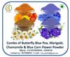 A D Food & Herbs Combo of Butterfly Pea/Marigold/Blue Corn/Chamomile Flower Powder Aromatic Edible for Homemade Lattes,Tea Blends,Bath Salts,Face packs & Body packs (100 GMS x Pack of 4) view 2