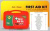 Add-on Safety First Aid Kit (with all the items inside) - AK-I - Red view 2