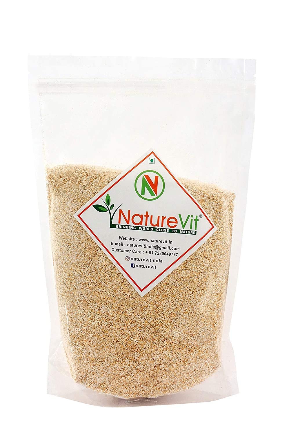 NatureVit Oats Bran 400 Gram | Hot Cereal | Rich in Dietary Fiber & Protein | Ideal for Porridge, Baking & Smoothies