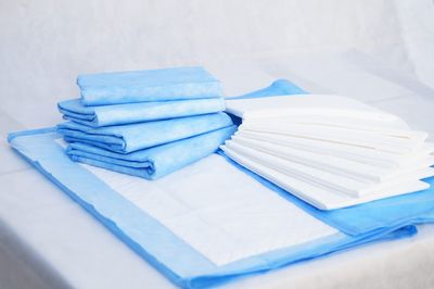 MSwab Underpads, High Absorbency, Leak Proof, Pack of 1, (Underpads with Non-Woven Stitched 60x90cm)